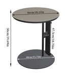 Tavolino da caffè quadrato moderno con 2 cassetti, tavolino laterale bianco Mecha Styling da 80 cm (tavoli grandi/piccoli venduti separatamente)