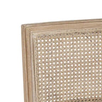 Sedia da pranzo in stile rustico, sedia laterale, sedie da cucina, set da 2