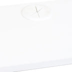 Mobile TV sospeso moderno con 3 ripiani e 20 LED colorati per home theater e ufficio a parete