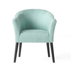Poltrona d'accento imbottita in tessuto stile Mid-Century Modern | Seduta da soggiorno