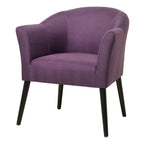 Poltrona d'accento imbottita in tessuto stile Mid-Century Modern | Seduta da soggiorno