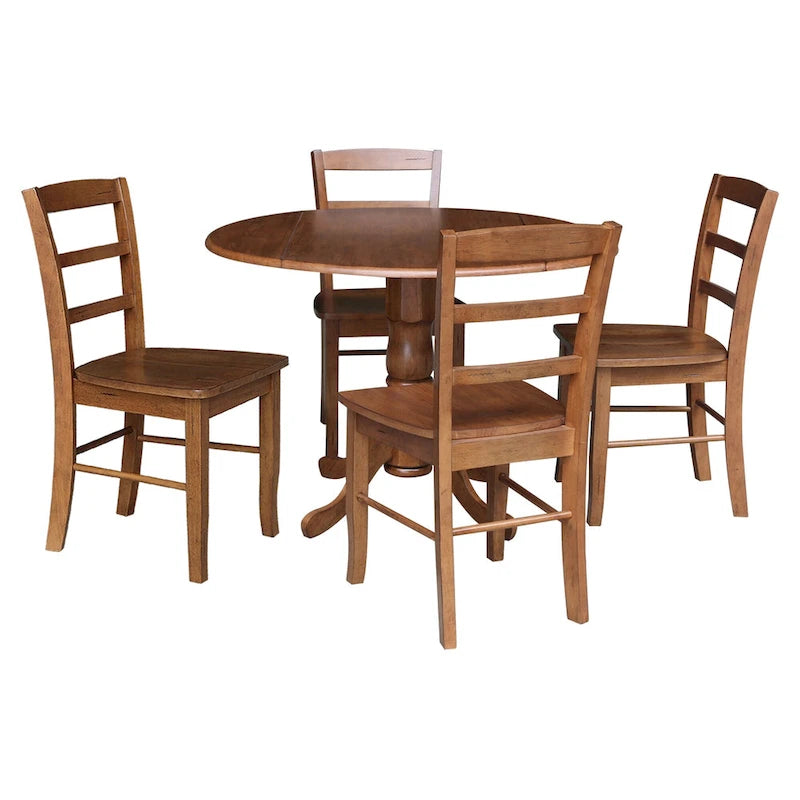 Tavolo da Pranzo con Gambe a Forcina in Metallo Industriale, Piano in Legno Rustico, Mobili per Cucina e Sala da Pranzo