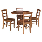 Tavolo da Pranzo con Gambe a Forcina in Metallo Industriale, Piano in Legno Rustico, Mobili per Cucina e Sala da Pranzo
