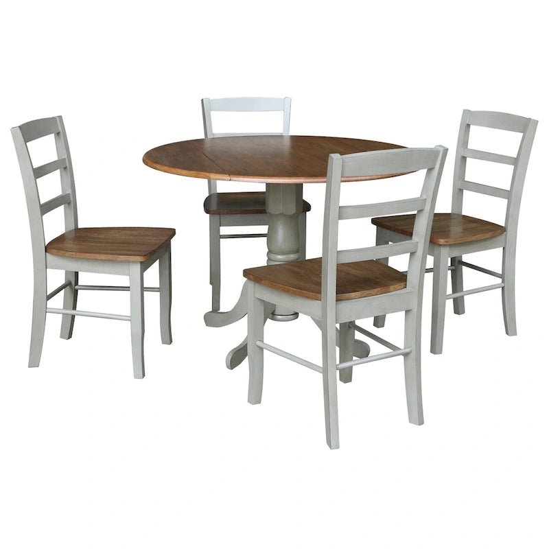 Tavolo da Pranzo con Gambe a Forcina in Metallo Industriale, Piano in Legno Rustico, Mobili per Cucina e Sala da Pranzo