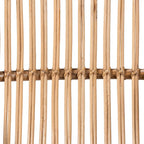 Poltrona accent in rattan naturale bohémien moderno | Poltrona da soggiorno Boho