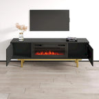 Mobile TV con caminetto Karp BL-EF