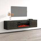 Mobile TV con caminetto Karp BL-EF