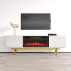 Mobile TV con caminetto Karp BL-EF