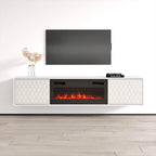 Mobile TV con caminetto Karp BL-EF