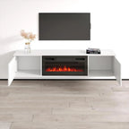 Mobile TV con caminetto Karp BL-EF