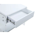 Set camera da letto imbottito | Struttura letto, cassettiera e comodino | Mobili completi per camera da letto