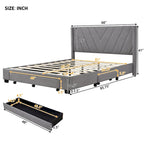 Divano Letto Trasformabile Futon | Divanetto Rivestito in Lino con Gambe in Legno