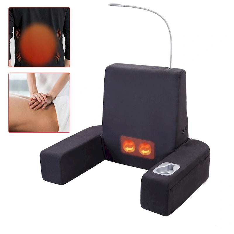 Sedia da ufficio massaggiante vibrante a 6 punti | Recliner ergonomica con funzione di riscaldamento