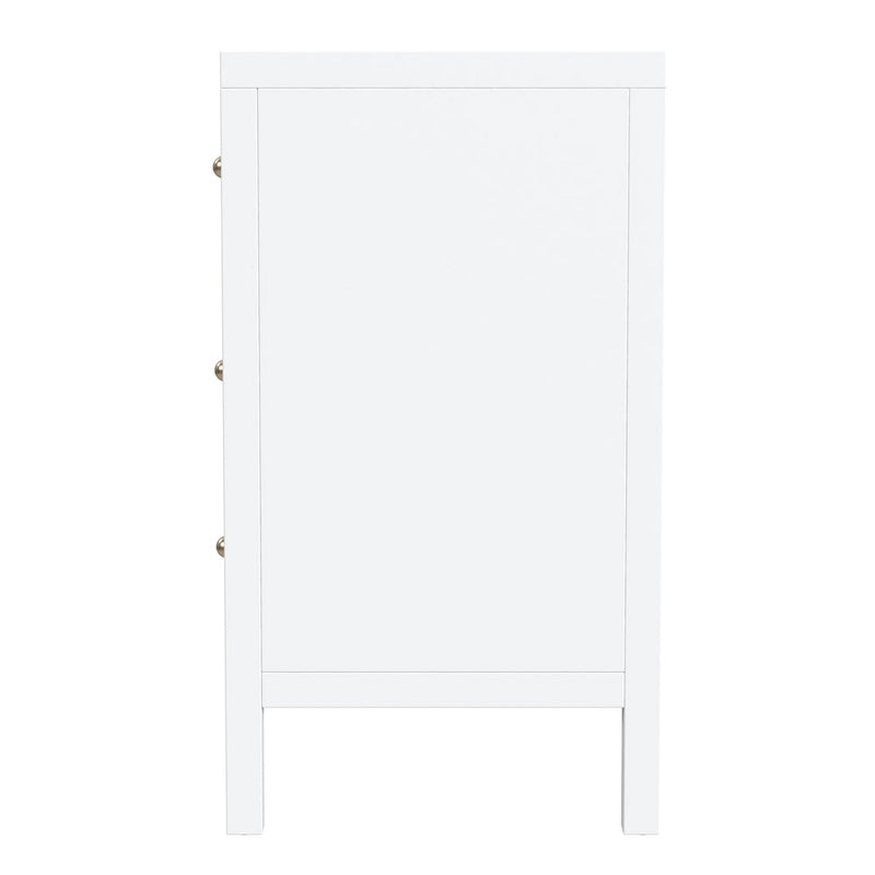 Comò a 6 cassetti in legno largo | Cassettiera per camera da letto | Mobili moderni