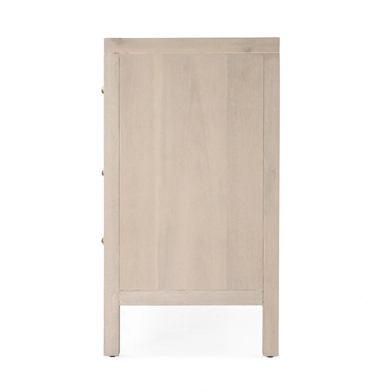 Comò a 6 cassetti in legno largo | Cassettiera per camera da letto | Mobili moderni