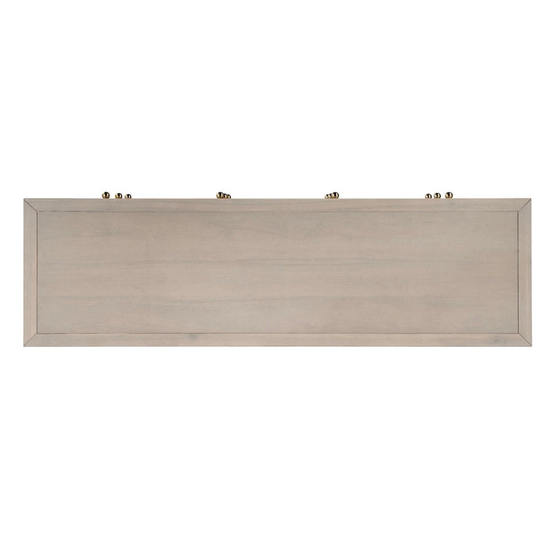 Comò a 6 cassetti in legno largo | Cassettiera per camera da letto | Mobili moderni