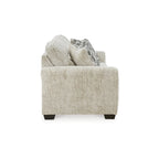 Divano in tessuto pergamena da 90", classico divano a 3 posti, 90L x 38P x 40A, mobile da salotto