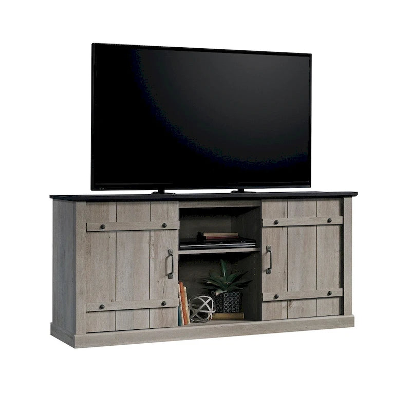 Credenza in legno per l'intrattenimento | Porta TV con armadietti contenitori | Stile moderno