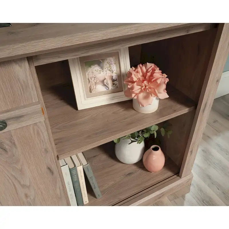 Credenza in legno per l'intrattenimento | Porta TV con armadietti contenitori | Stile moderno