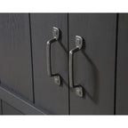 Credenza in legno per l'intrattenimento | Porta TV con armadietti contenitori | Stile moderno