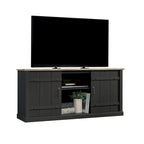 Credenza in legno per l'intrattenimento | Porta TV con armadietti contenitori | Stile moderno