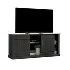Credenza in legno per l'intrattenimento | Porta TV con armadietti contenitori | Stile moderno