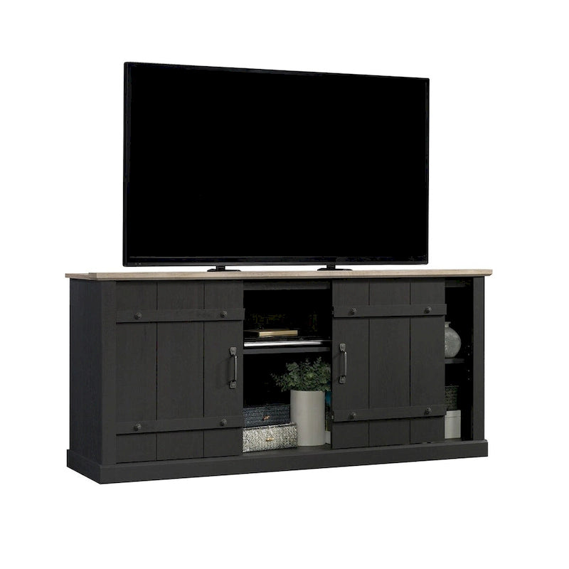 Credenza in legno per l'intrattenimento | Porta TV con armadietti contenitori | Stile moderno